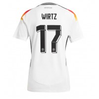 Nemecko Florian Wirtz #17 Domáci futbalový dres ME 2024 Krátky Rukáv